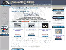 Tablet Screenshot of palacecarco.com